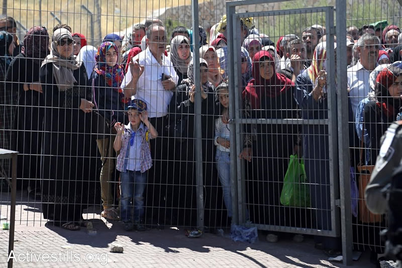 齋月過後，巴勒斯坦人重回往日的軍事封鎖狀態