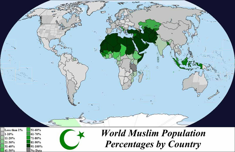 伊斯蘭教國家有幾多〝伊斯蘭〞？
