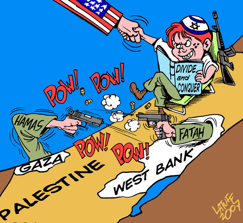 以色列的區域外交：分而治之，各個擊破