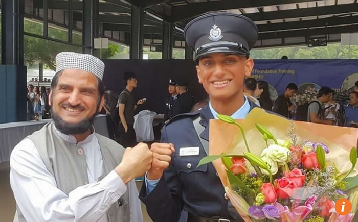 佔據頭條的香港穆斯林警員