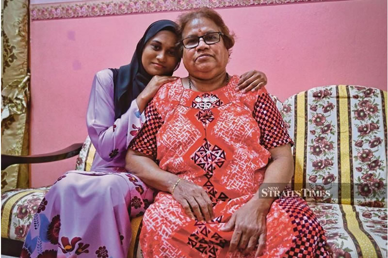 撫養穆斯林孫女的印度教婦女